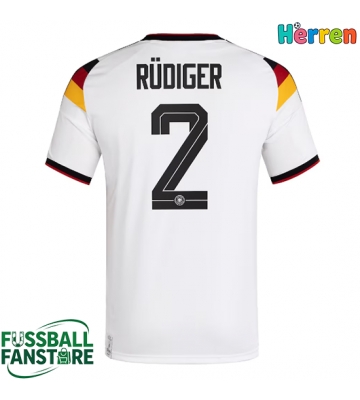 Deutschland Antonio Rudiger #2 Replik Heimtrikot WM 2026 Kurzarm